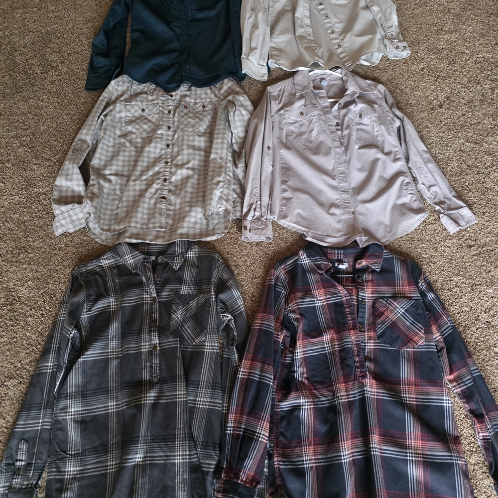 Carhartt Women's Button Down Shirts - Assorted Colors